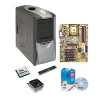 Soyo - P4I865PE Dragon - Socket 478 Barebones Kit with Intel Pentium 4 2.8GHz Processor, CPU Cooling Fan, 512MB RAM, Tower Case and 300W Power Supply